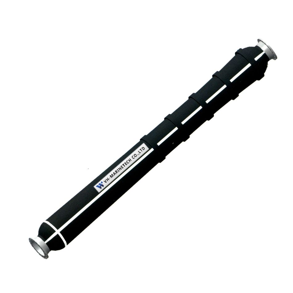 One End Reinforced Submarine Hose With Location Collars