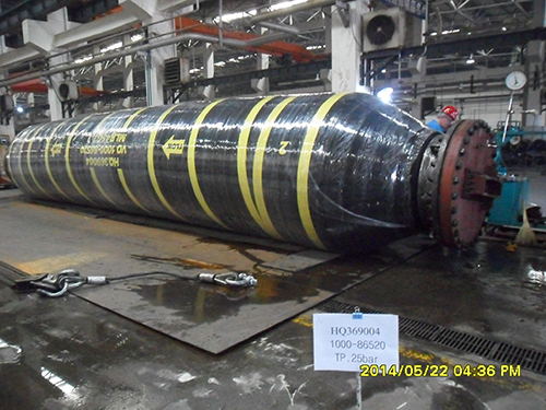 Self-Floating Hose water pressure test
