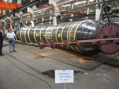Self-Floating Hose bending test
