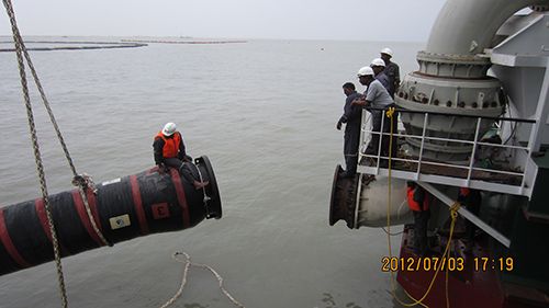 Submerged hose application 1